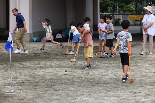 中山っ子クラブ　グラウンドゴルフ